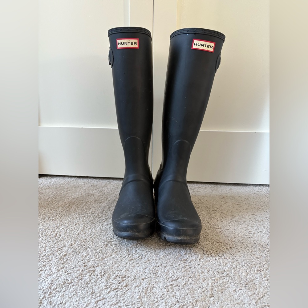 Hunter Classic Black Waterproof Boots